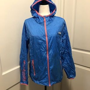 Columbia windbreaker rain coat unisex size large